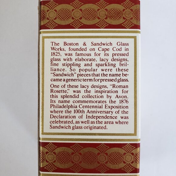 Vintage Avon Cape Cod Collection Salt Shaker 1978 Charisma Scent Ruby Glass - Picture 3 of 11